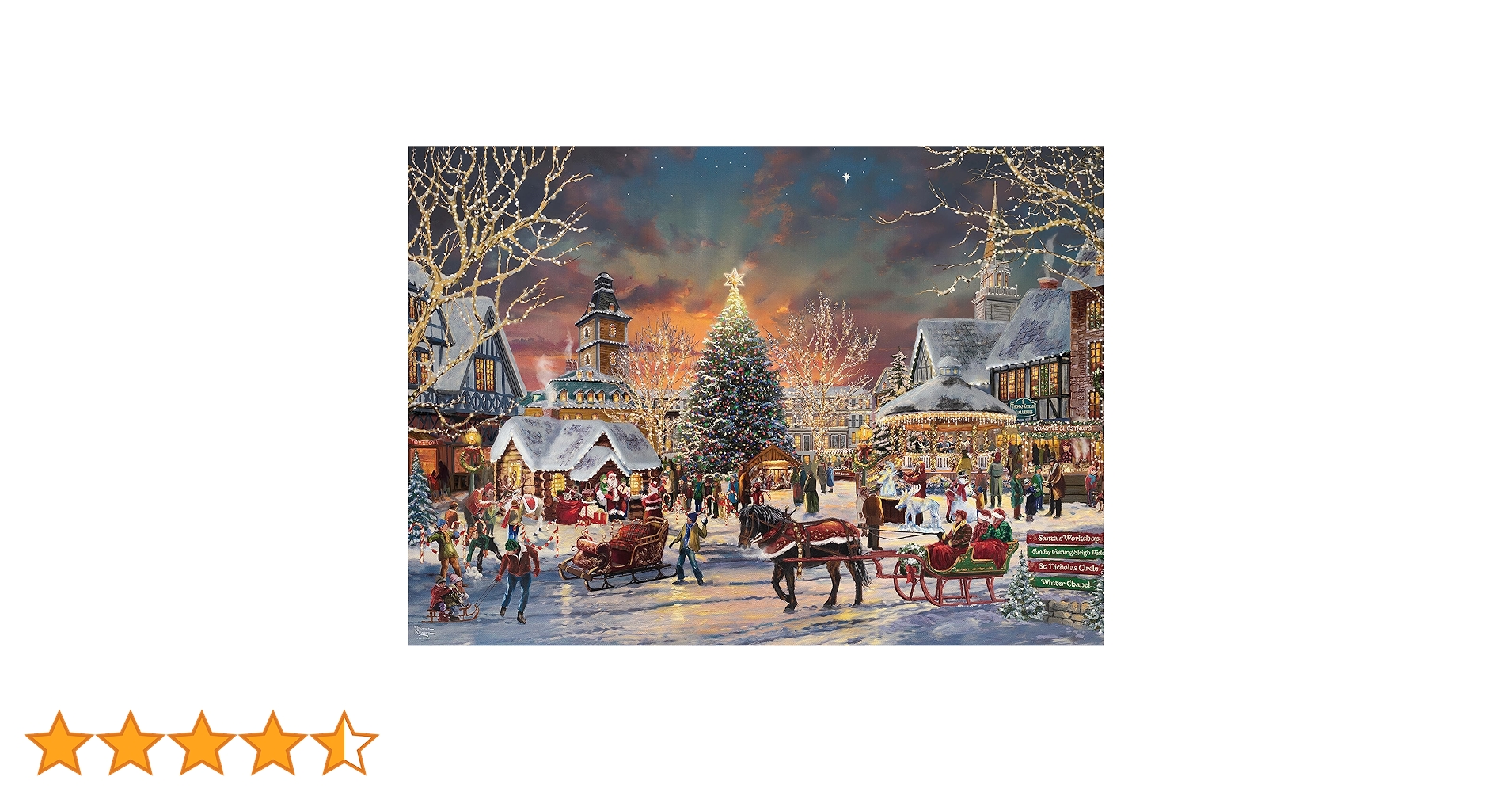 Amazon | Ceaco - トーマス・キンケード - ホリデー